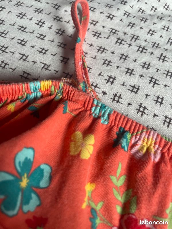 Combi-short à motifs fleurs (image 4)