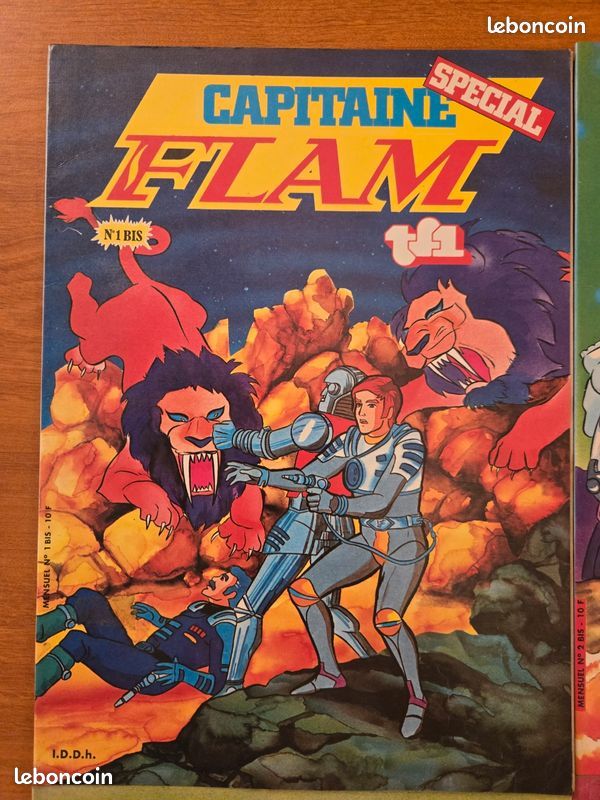 Tente Capitaine Flam - Mundia - TF1 - Vintage 1981 - Rare