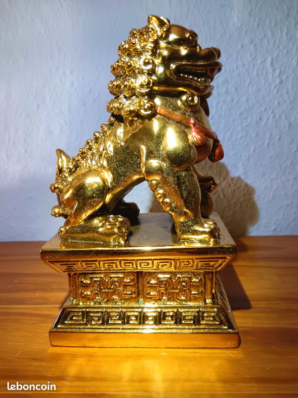 Chien / Lion Fu / Foo en résine (image 9)