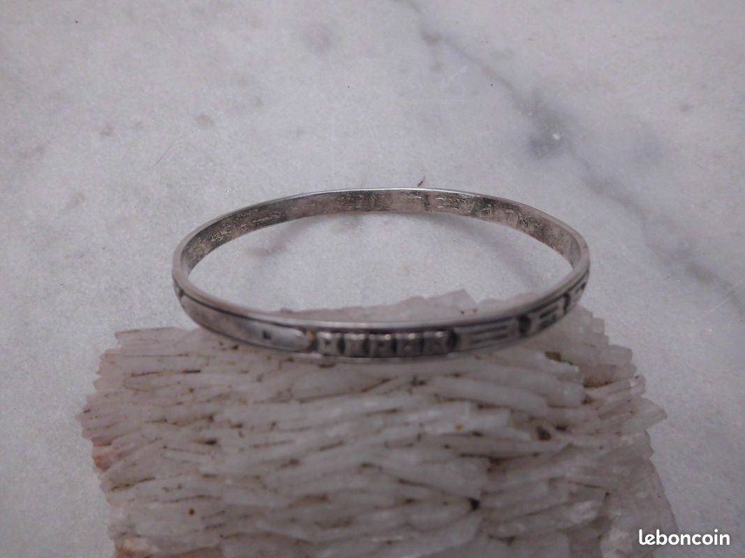 Bracelet breton argent (image 9)