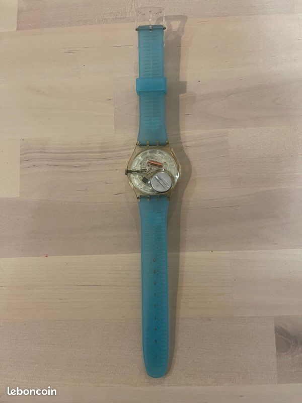 Swatch vintage Minty Mouthful GE 157 comme neuve (image 6)