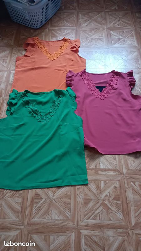 Lot de 3 hauts femme (image 1)