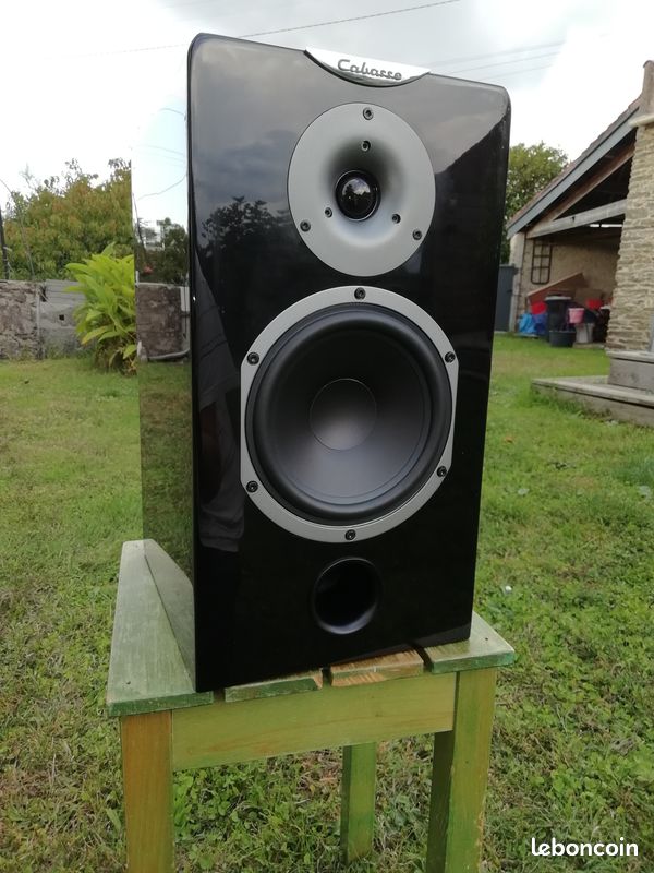Enceintes cabasse finition piano black haut de gamme (image 2)