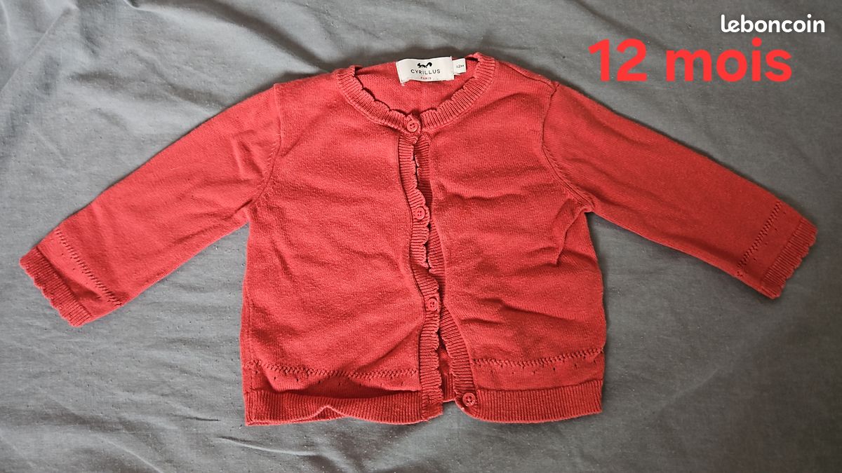 Lot de vêtements bébé fille 12 mois (image 15)