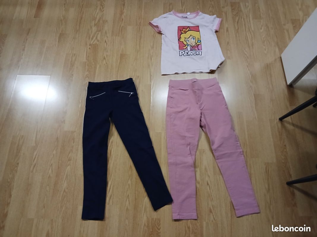 Pantalon rose pour fille, coupe régulière - OVS