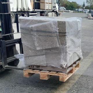 Dalle atlas gravillonnee 40x40cm ep.35mm beige - alkern (image 5)