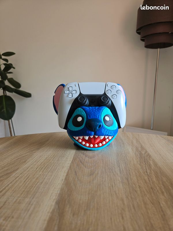 Support fan art manette gaming 18 stitch (image 8)
