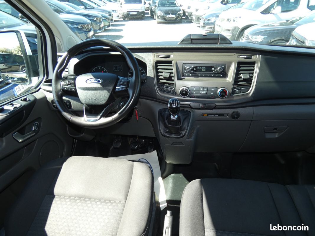 Ford transit custom cabine approfondie l2h1 2.0 ecoblue 130 trend business ( attelage ) tva recuperable (image 11)