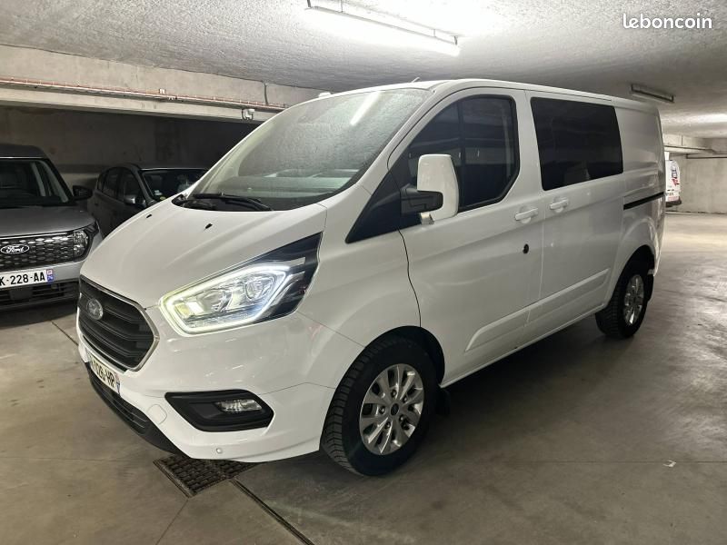 Ford Transit Custom Fg 300 L1H1 2.0 EcoBlue 130 Cabine Approfondie Limited BVA6 (image 1)