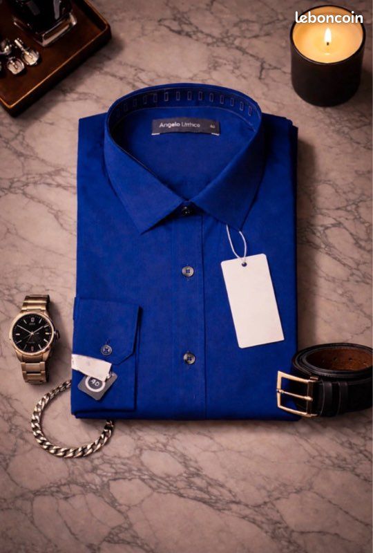 Chemise De Compétition Busse Turin – Taille UK 14, Neuve Avec étiquette