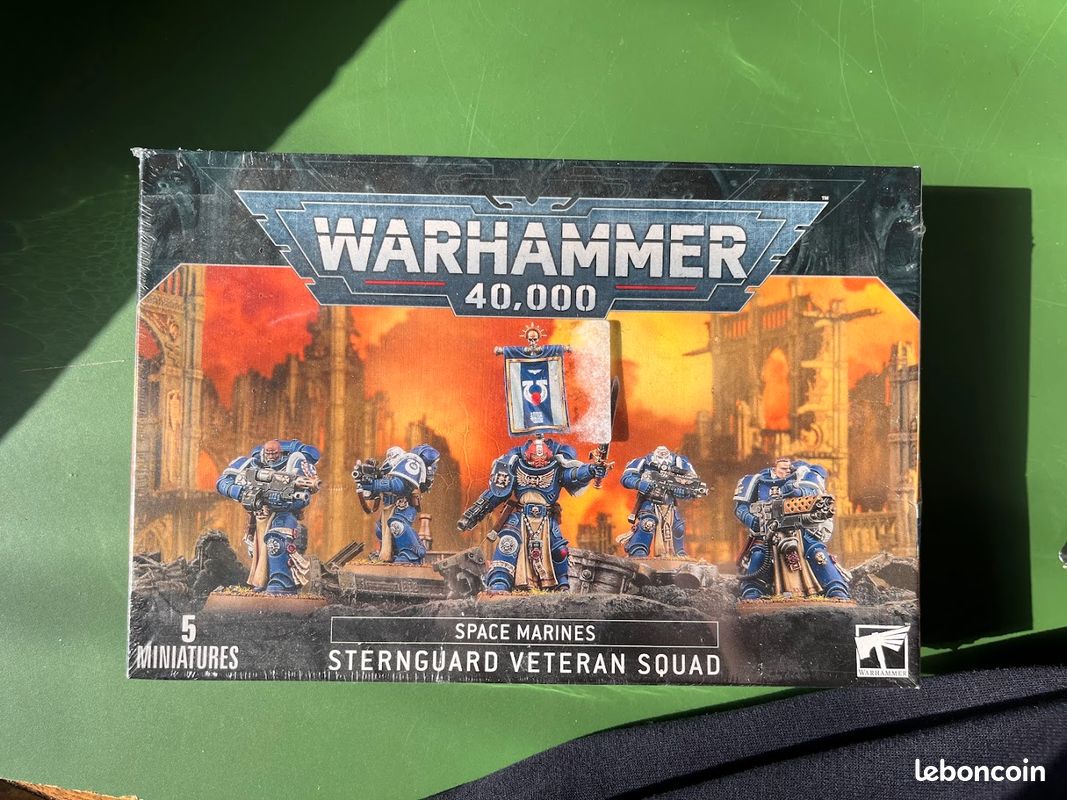 Space Marines – Sternguard Veteran Squad – Games Workshop Warhammer 40000 – Scatola Nuova
