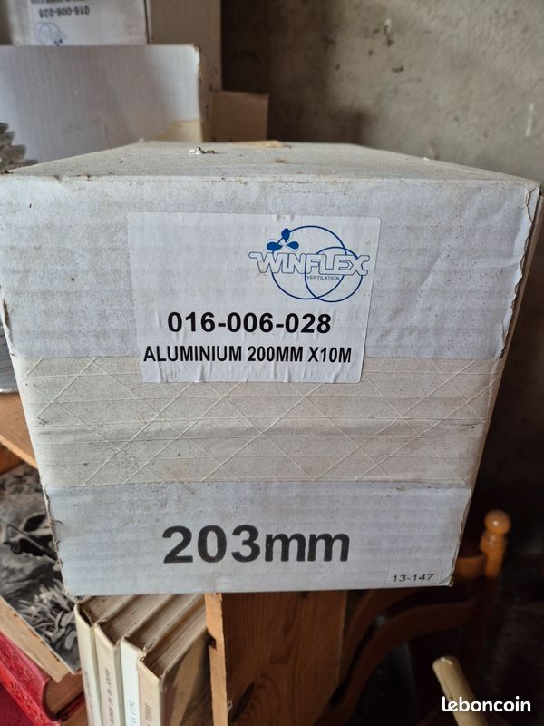 Gaine aluminium 200mm (image 2)