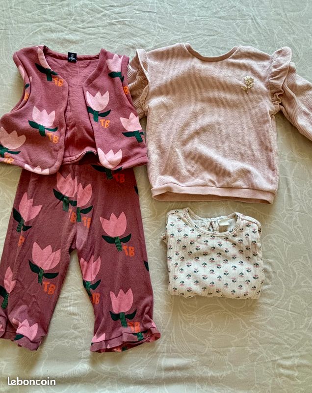 Lot vêtements 2 enfant filles (image 3)