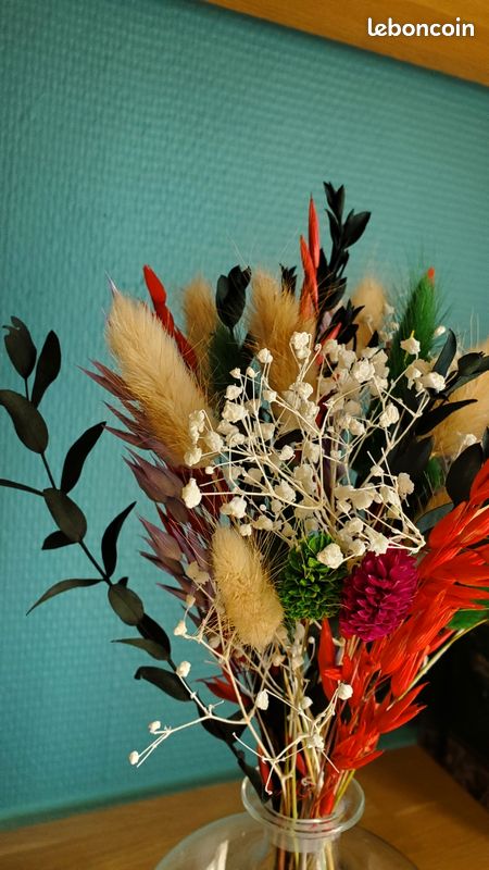 Fleurs séchées carafe (image 6)