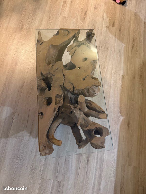 Table basse en bois (image 2)