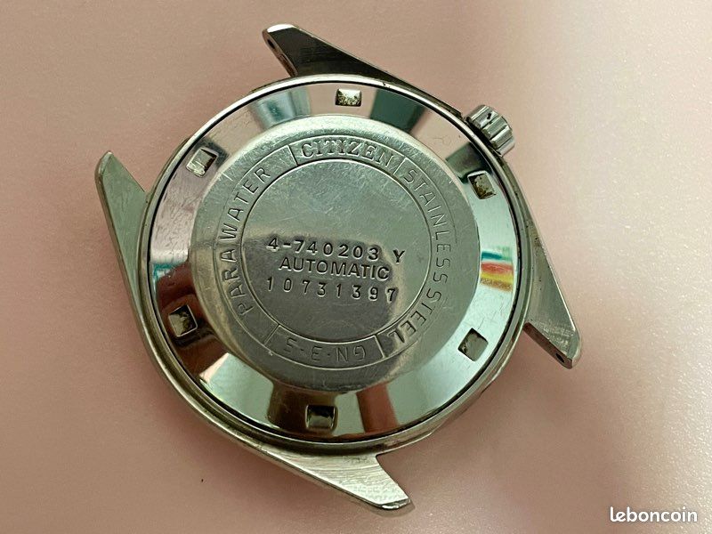 Montre Homme Vintage Citizen - Non Testée - État Rétro - Occasion