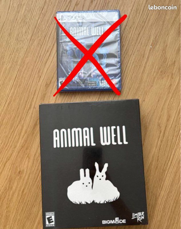 🎮 au choix : Animal Well Standard OU / ET Collector’s Edition - Jeu Sony Playstation 5 Ps5 NEUF sous blister, Limited Run Games LRG #99 (image 1)