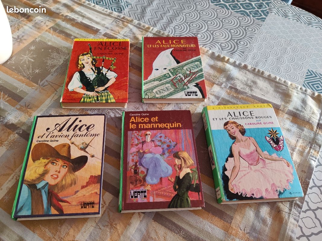 Lot de livres Alice Bibliothèque verte (image 2)
