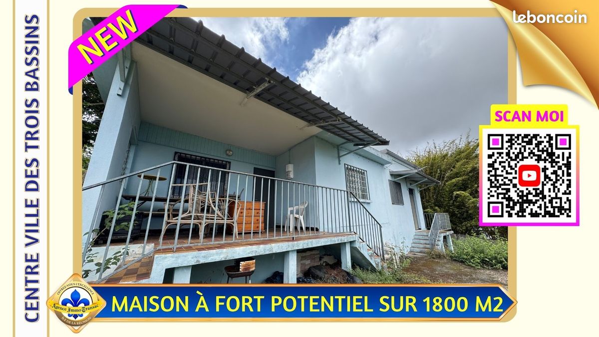 Maison 8 pièces 135 m² · à Les Trois-Bassins · 135 m² · 346 508 €