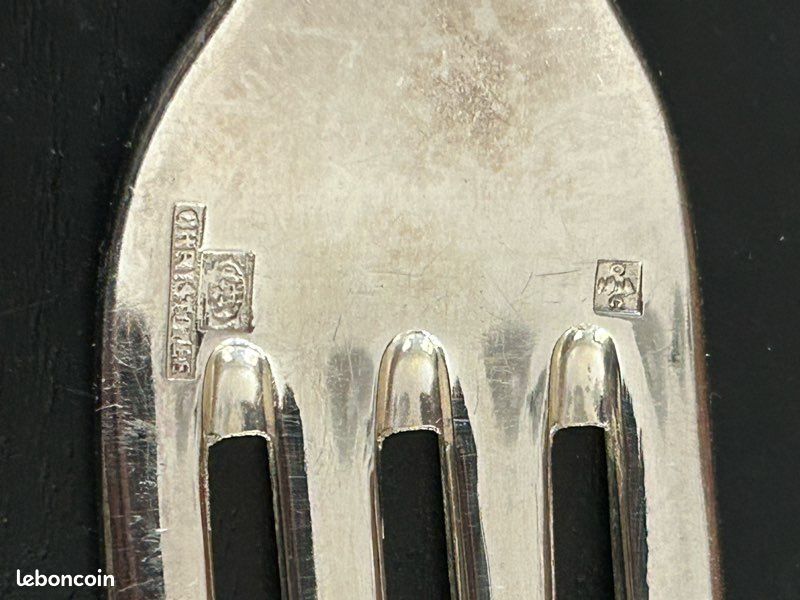 Ménagère Christofle Villeroy 61 pièces métal argenté coffret d’origine (image 15)