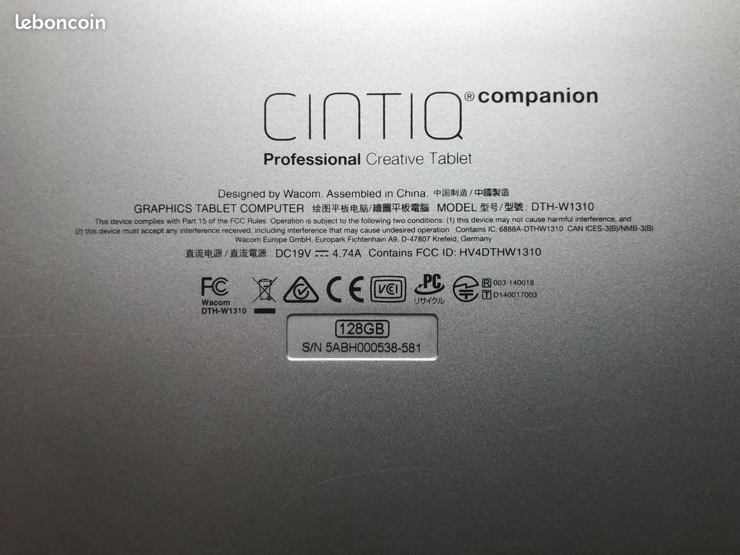 Cyntic Companion / Professional Creative Tablet DTH-W1310 (image 4)