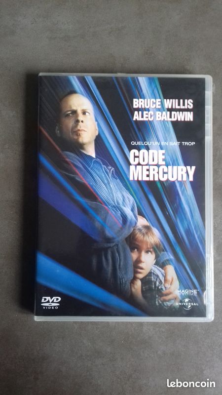 Code Mercury DVD Bruce Willis Alec Baldwin (image 1)