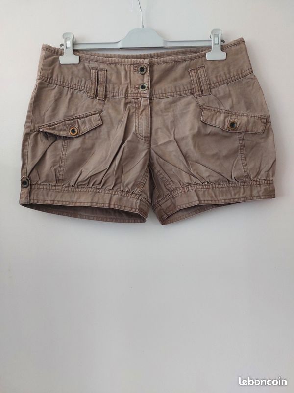 Short taupe taille 42 (image 1)
