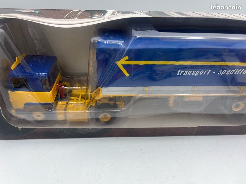 Semi-remorque Scania LBT 141 1976 - Miniature Altaya 1/43, Occasion, Collection Voitures