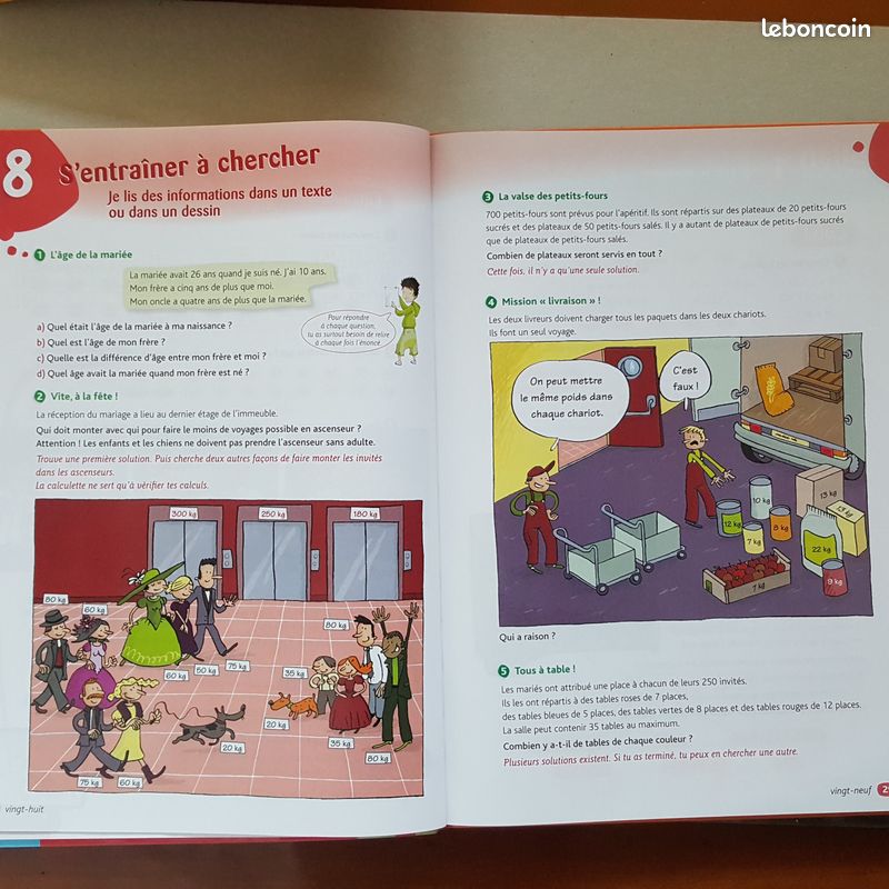 MATHS - CE2 - FICHIER + CAHIER de GEOMETRIE - La tribu des maths (image 5)