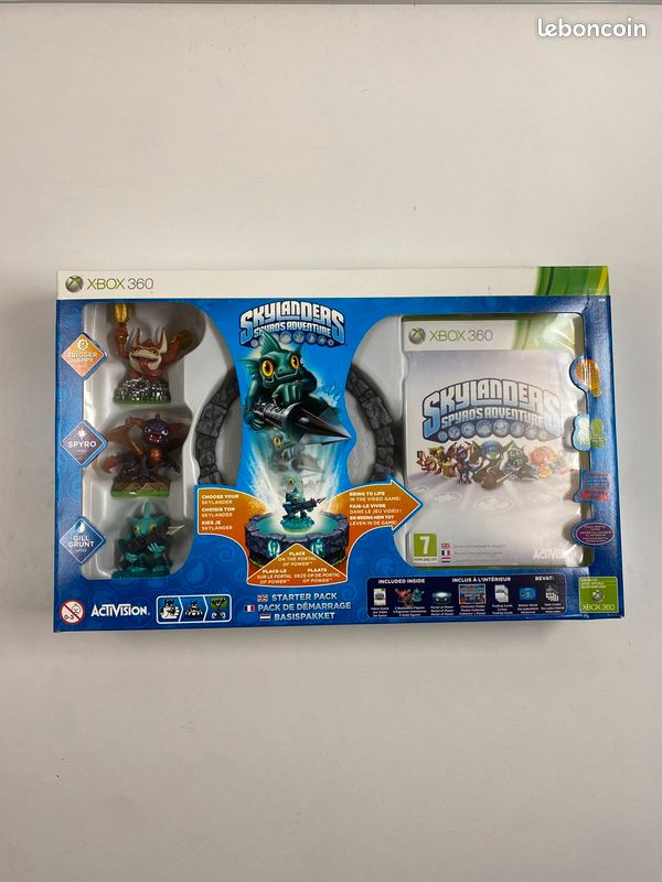 Lot Skylanders Neuf - Pack De Démarrage Plus - Jeu De Figurines