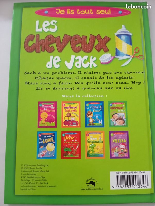 Je lis tout seul : Les cheveux de Jack (image 3)