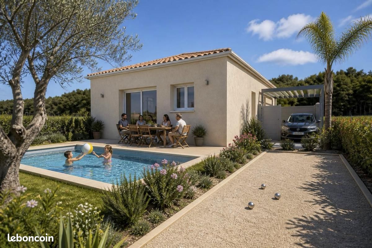 Maison 4 pièces 84 m² · à Saint-Hilaire-de-Brethmas · 84 m² · 213 900 €