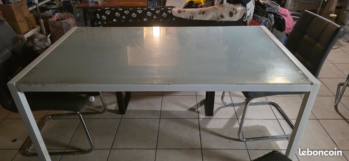 Table verre trempe (image 2)