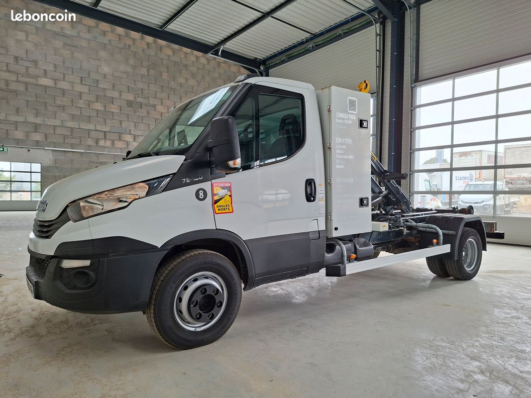 IVECO Daily 72C18 3.0L HPi 180CH Bras Amovible Ampliroll Palfinger (image 1)