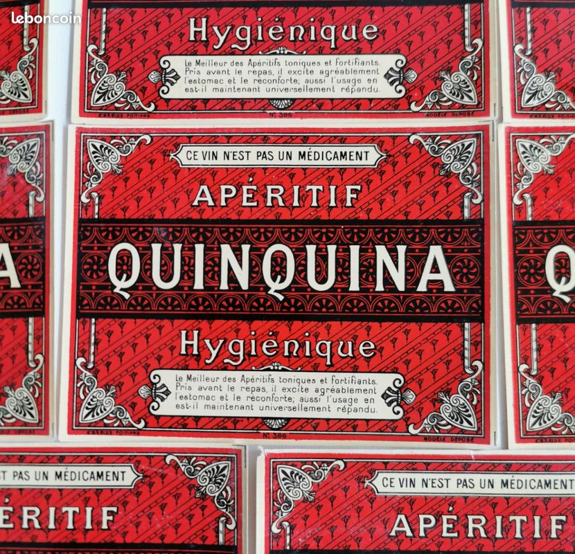 Eugene Oge - Originl Quinquin Royl Est un vri trésor vintge liquor