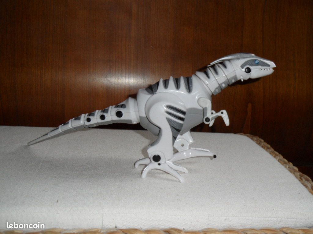Dinosaure articulé-blanc gris (image 1)