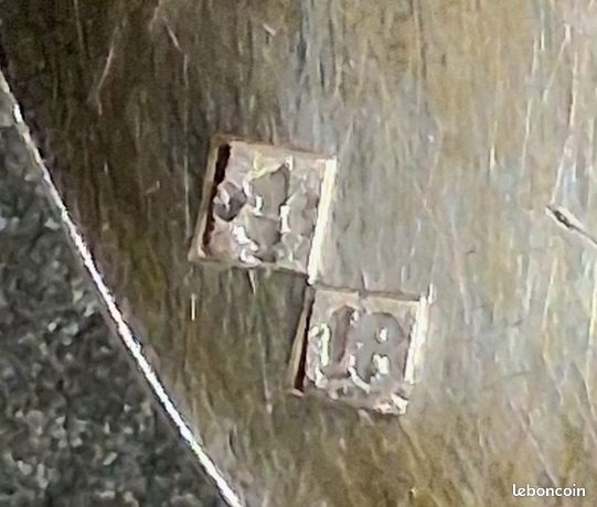 Alfénide Christofle 6 cuillères café Saigon ? mét. argent french goldsmith (A