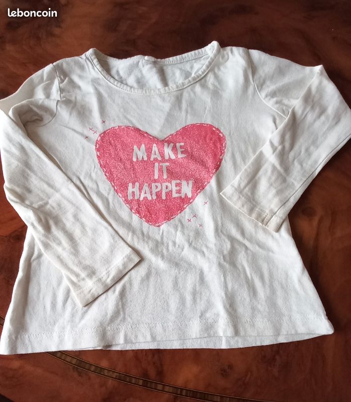 T-shirt fille 2/3 ans (image 1)