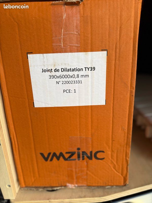 Joint vm zinc dilatation (image 1)