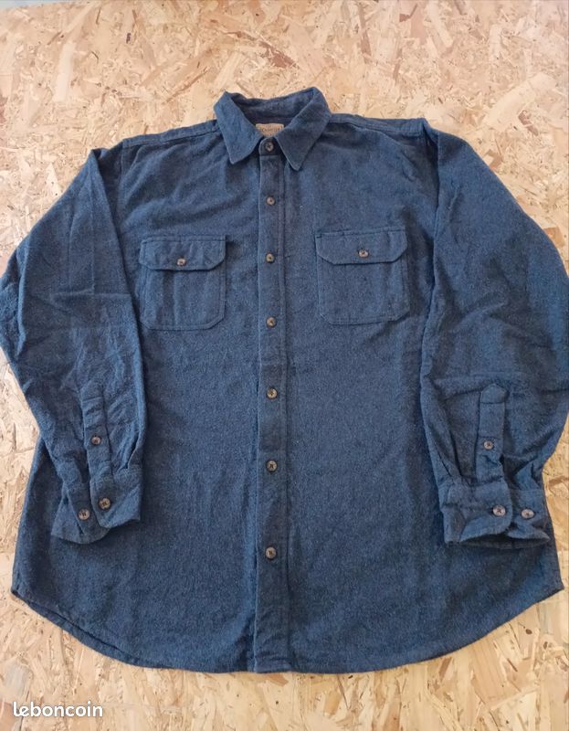 Chemise Vintage chamois Schmidt workwear, taille L (image 1)