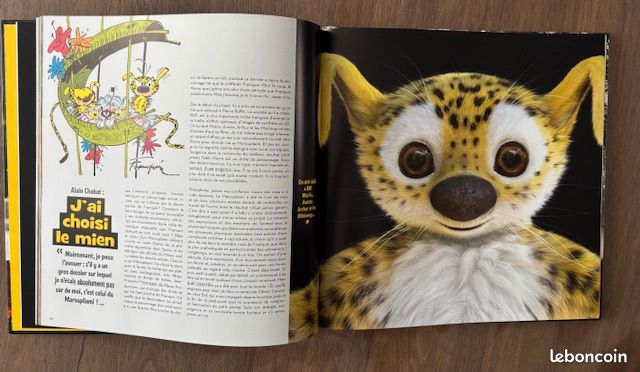 Bandes dessinees le livre et la bd du film marsupilami + 1 poster + 1 peluche marsu (image 19)