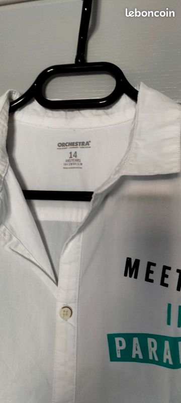 Chemise été garçon orchestra (image 2)