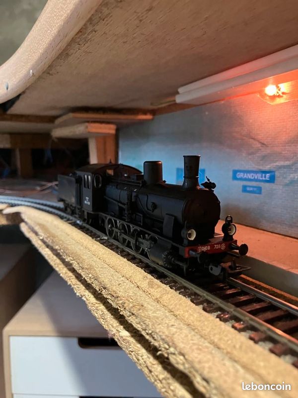 Loco Vapeur PIKO 040G - Échelle HO - Modèle Réduit Train - Occasion