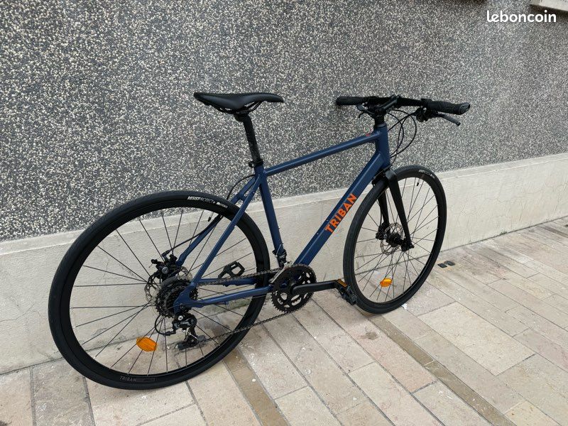 Triban Rc 120 Flat Bar Retrospec Review Road Bike Flat Bar Triban RC 120  Disc Brake