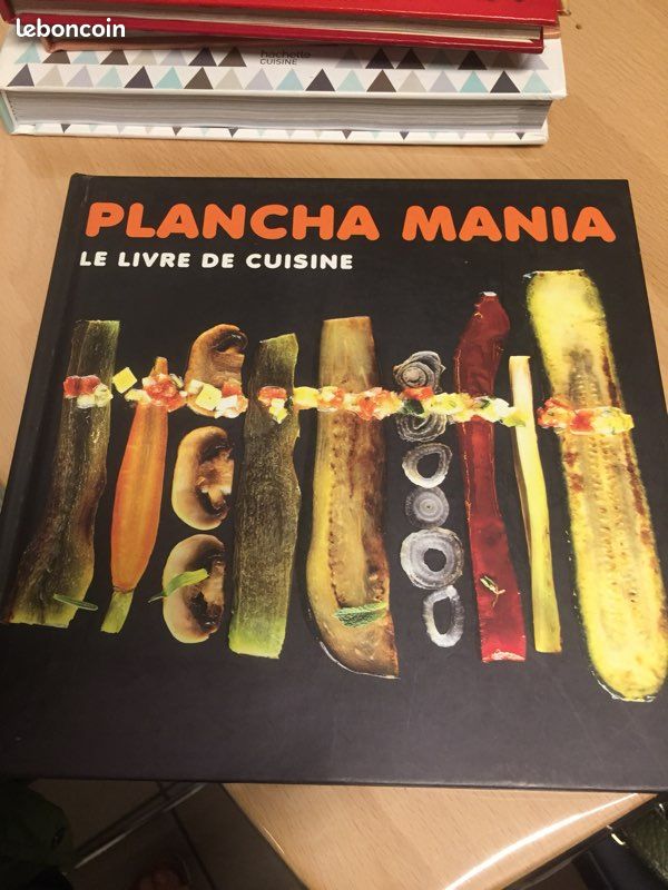 Le livre de cuisine :PLANCHA MANIA; de l’entrée au dessert (image 1)