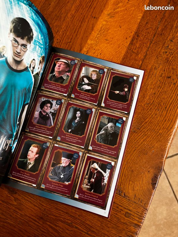 Album vignettes a collectionner Harry potter complet (image 2)