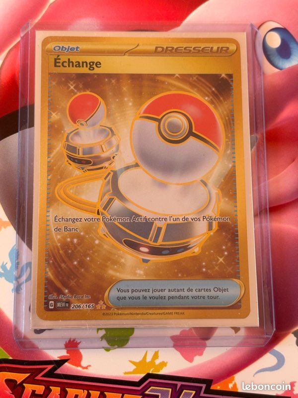 golden switch pokemon card 151 Switch - 206/165 Gold Full Art Ultra Rare Trainer