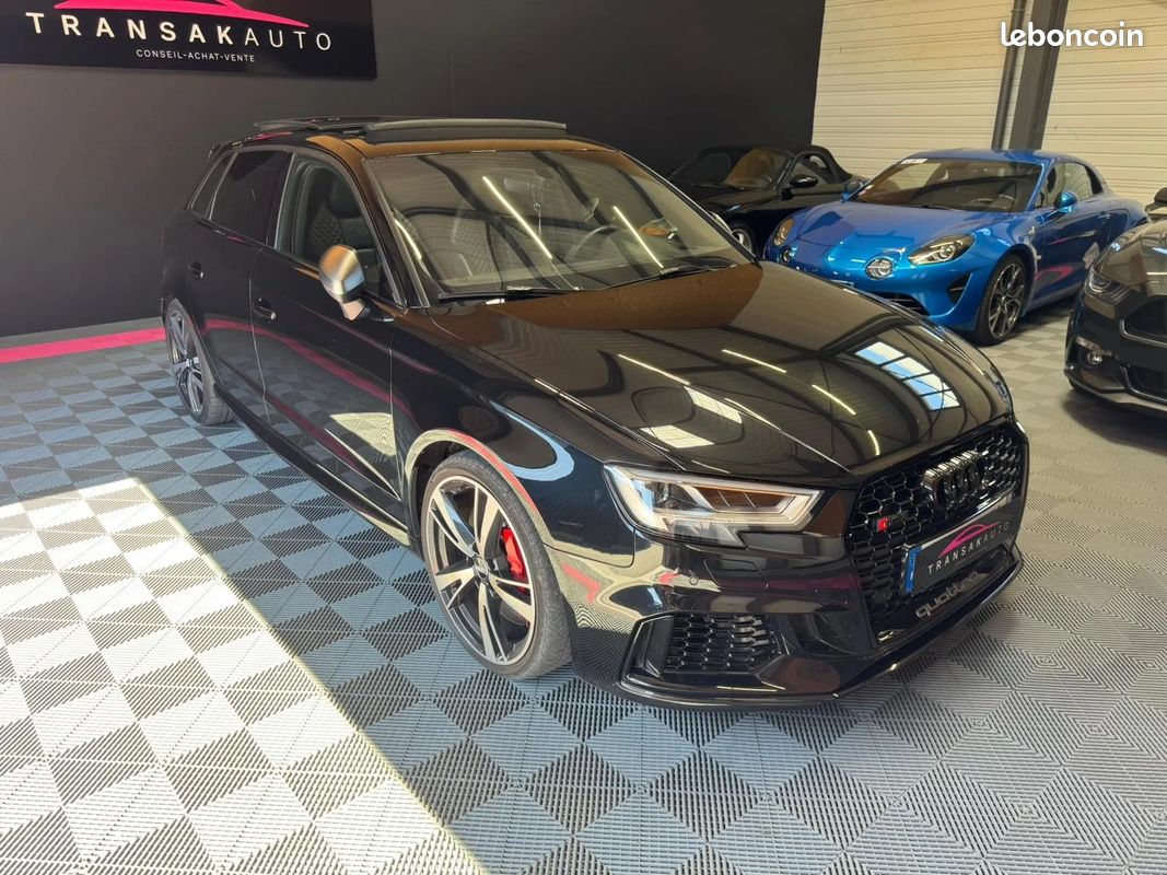 AUDI RS3 SPORTBACK 2.5 TFSI 400 S tronic 7 Quattro - Toit ouvrant - Caméra de recul - Bang et olufsen - Sièges chauffants (image 3)