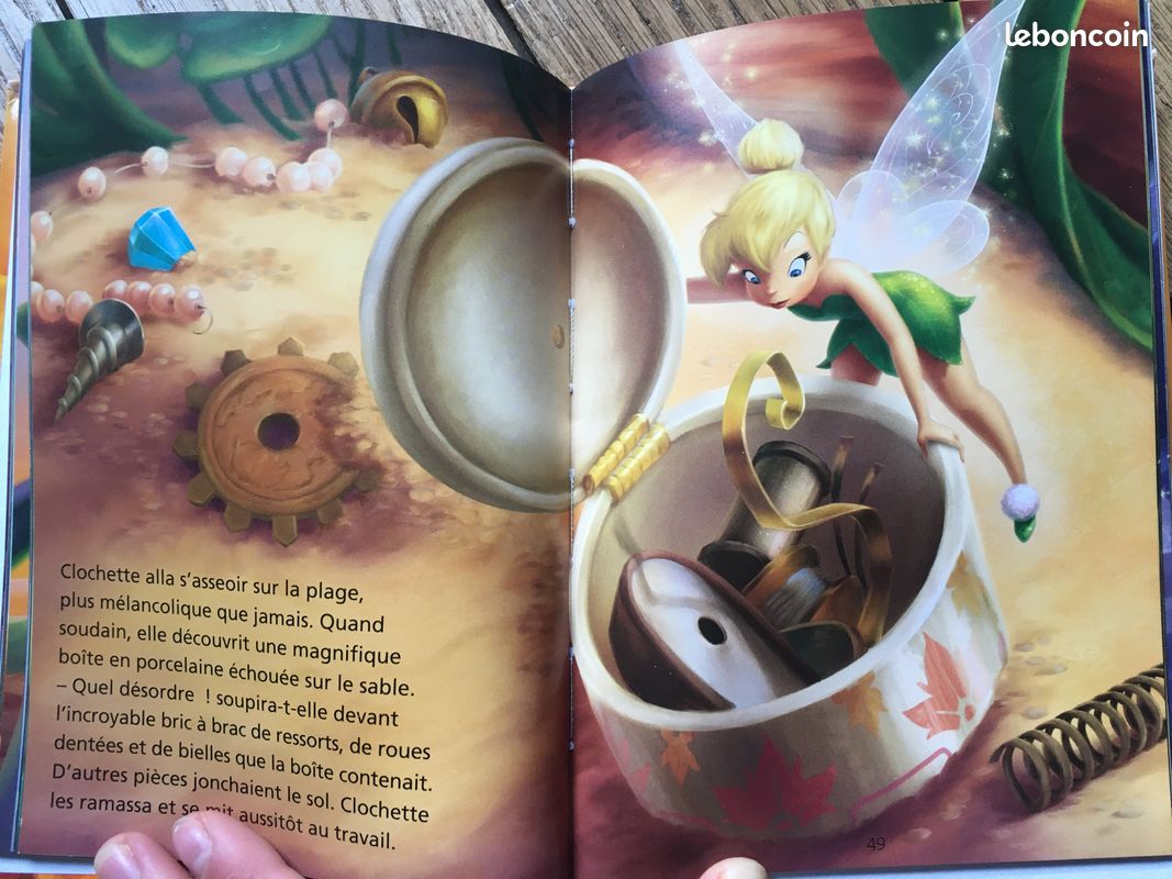 Livre La Fée Clochette Disney état correct (image 2)