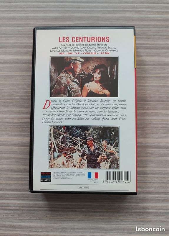 Les Centurions VHS (Gaumont Columbia - Collection Ticket Cinéma) (image 3)